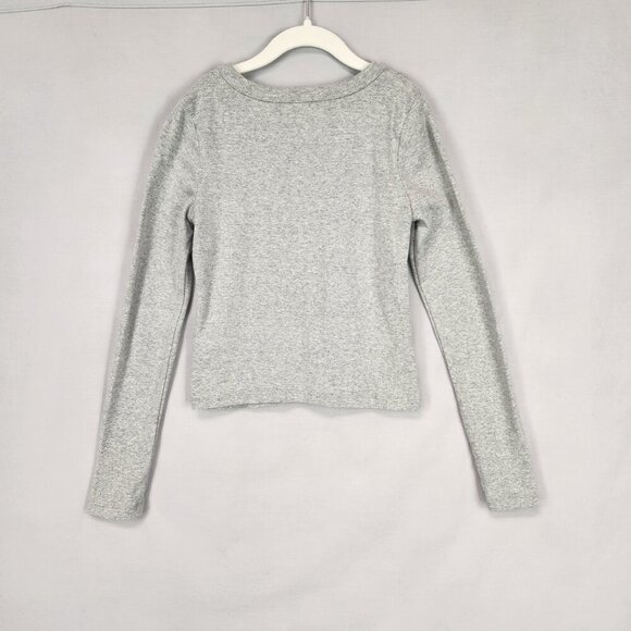 Wicked Long Sleeve Girls Graphic Tee Size Large Gray Pink Glinda Witch Oz Movie - Picture 2 of 4